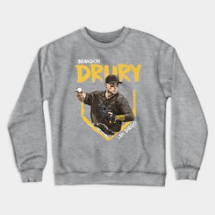 Brandon Drury San Diego Base Crewneck Sweatshirt